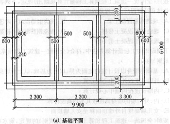 层砖混结构基础平面及断面图如下 2017年资产评估师考试 易哈佛考