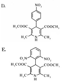 硝苯地平的化学结构是